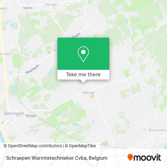 Schraepen Warmtetechnieker Cvba map