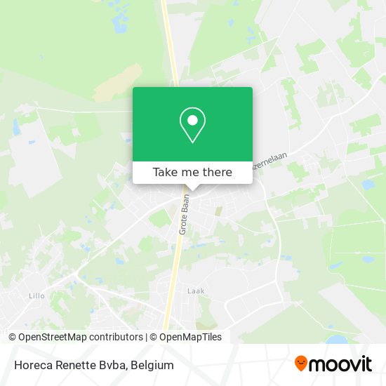 Horeca Renette Bvba map