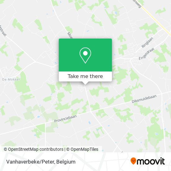 Vanhaverbeke/Peter map