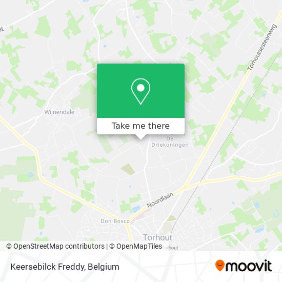 Keersebilck Freddy map