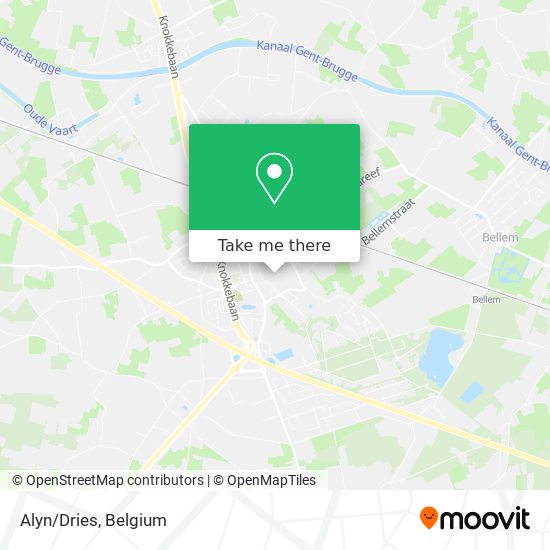 Alyn/Dries map