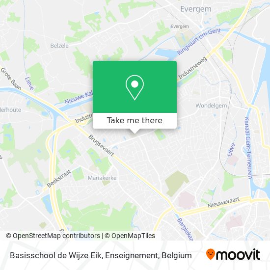 Basisschool de Wijze Eik, Enseignement map