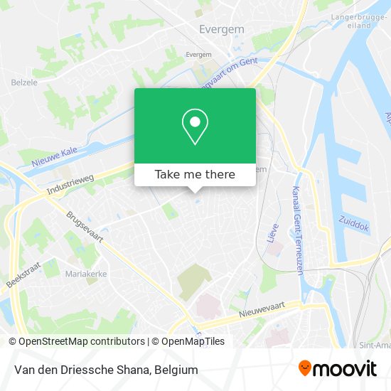 Van den Driessche Shana map