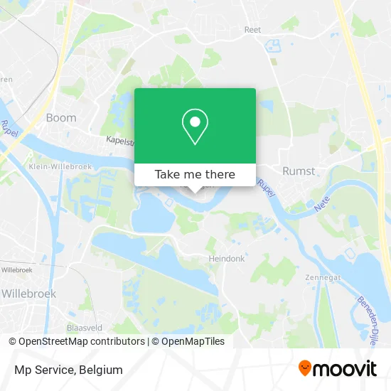 Mp Service map