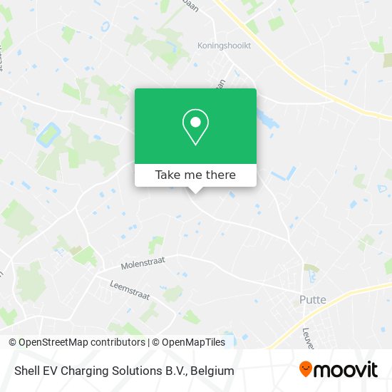 Shell EV Charging Solutions B.V. map