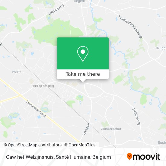 Caw het Welzijnshuis, Santé Humaine map