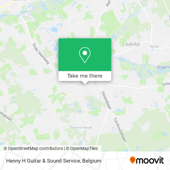 Henny H Guitar & Sound Service map