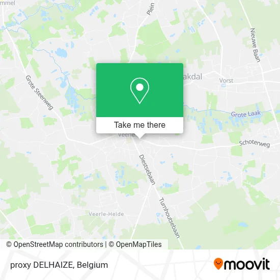 proxy DELHAIZE map