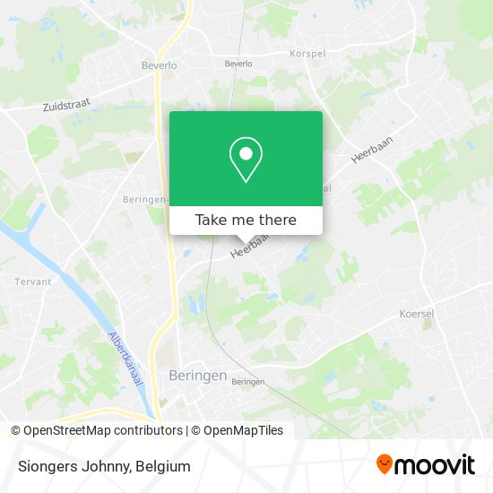 Siongers Johnny map