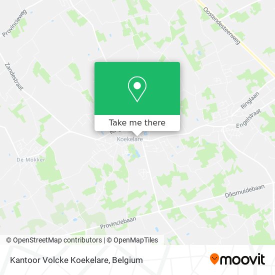 Kantoor Volcke Koekelare map