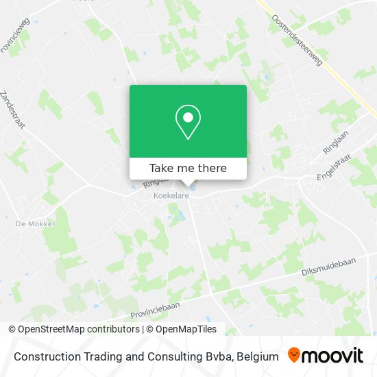 Construction Trading and Consulting Bvba map