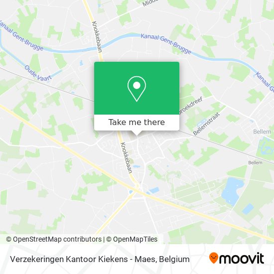 Verzekeringen Kantoor Kiekens - Maes map