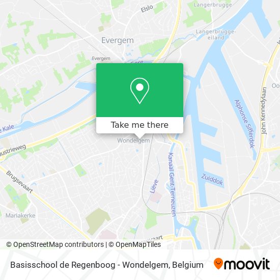 Basisschool de Regenboog - Wondelgem map