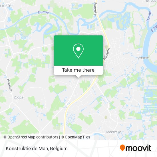 Konstruktie de Man map