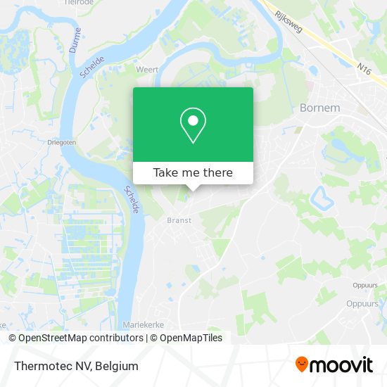 Thermotec NV map
