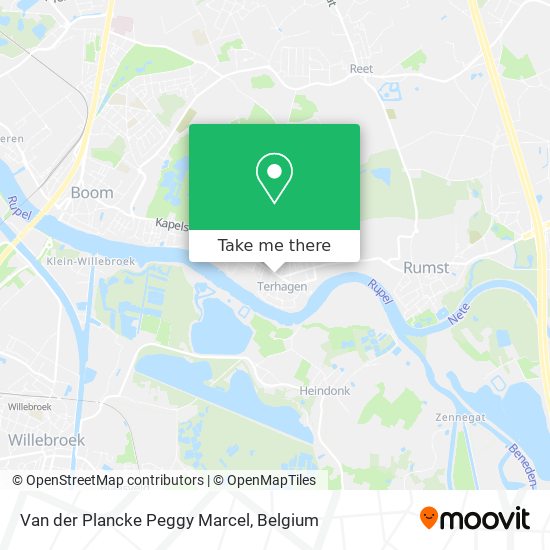 Van der Plancke Peggy Marcel plan