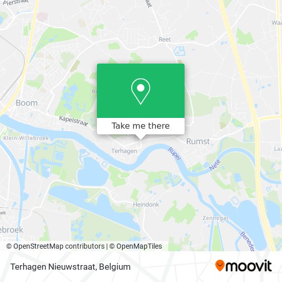 Terhagen Nieuwstraat plan