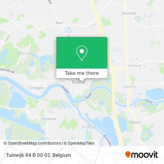 Tuinwijk 64 B 00-02 plan