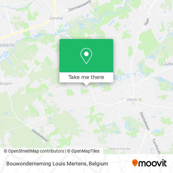 Bouwonderneming Louis Mertens plan