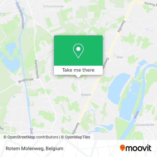 Rotem Molenweg map
