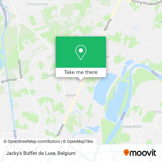 Jacky's Buffet de Luxe map