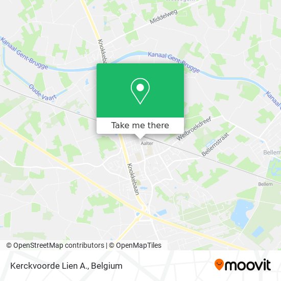 Kerckvoorde Lien A. map