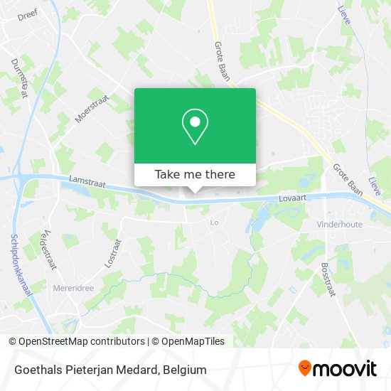 Goethals Pieterjan Medard map