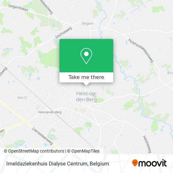 Imeldaziekenhuis Dialyse Centrum plan