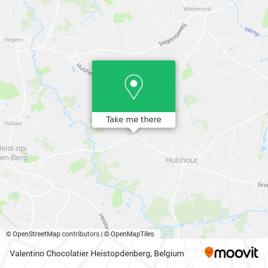 Valentino Chocolatier Heistopdenberg map