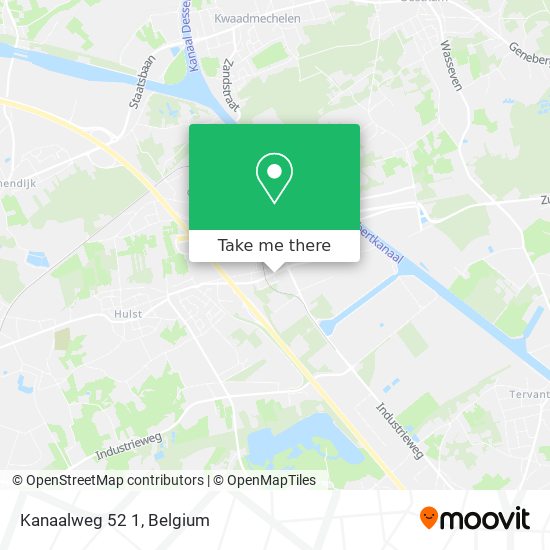 Kanaalweg 52 1 map