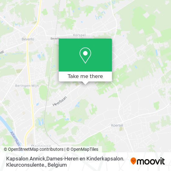 Kapsalon Annick,Dames-Heren en Kinderkapsalon. Kleurconsulente. map
