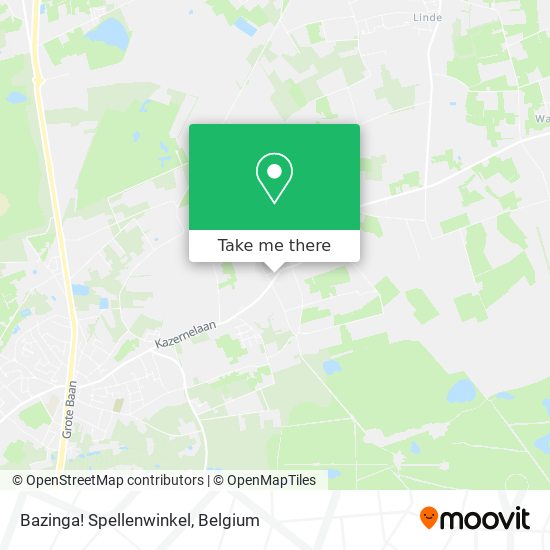 Bazinga! Spellenwinkel plan