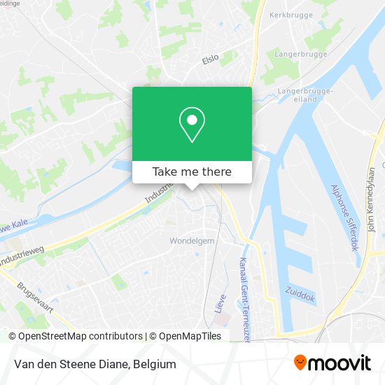 Van den Steene Diane map