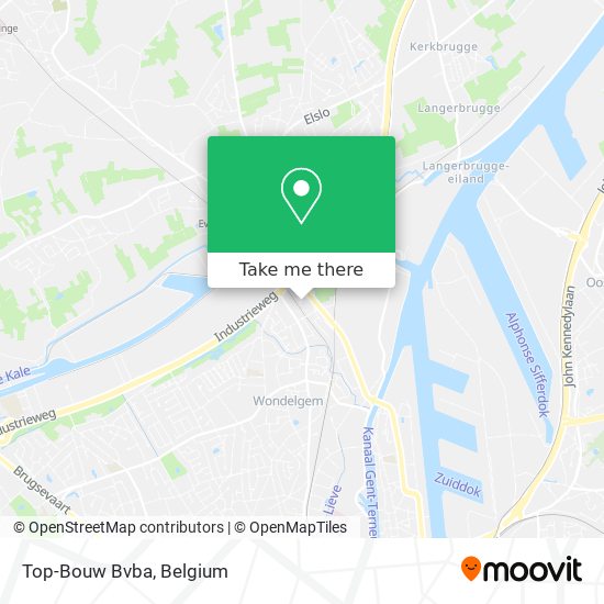 Top-Bouw Bvba map