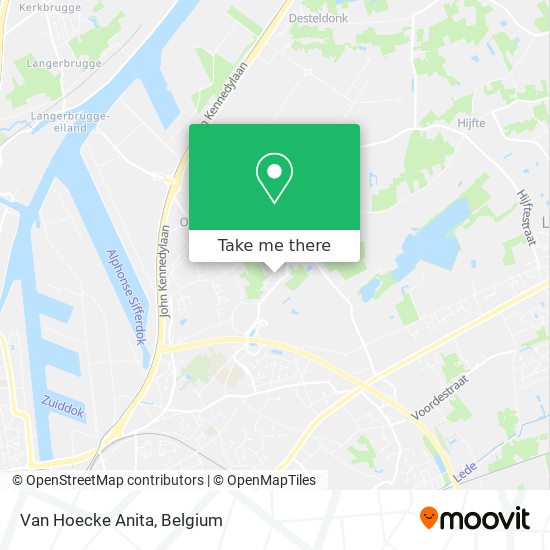 Van Hoecke Anita map