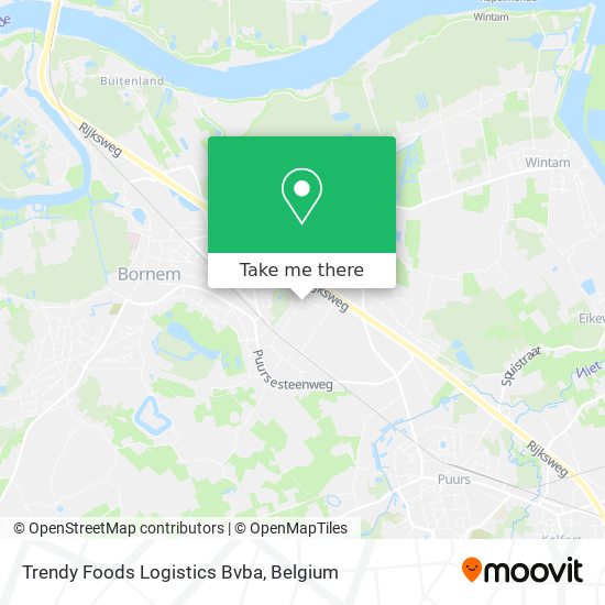Trendy Foods Logistics Bvba plan