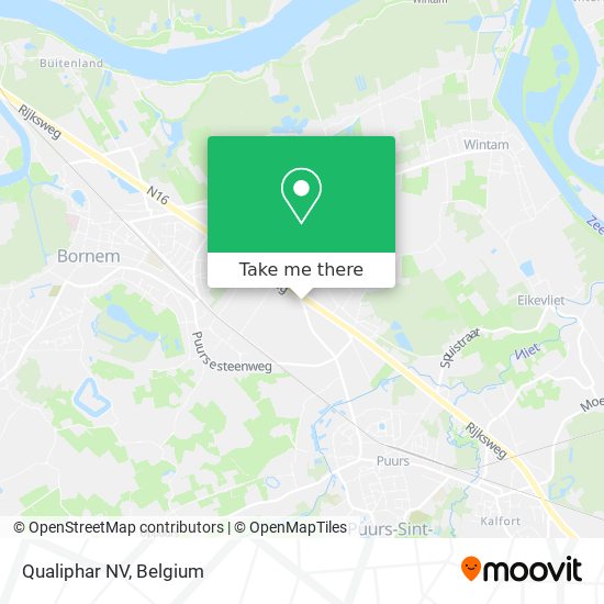 Qualiphar NV map