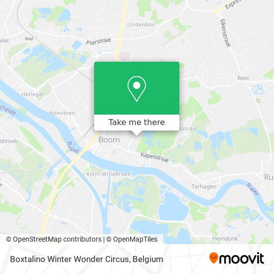 Boxtalino Winter Wonder Circus map