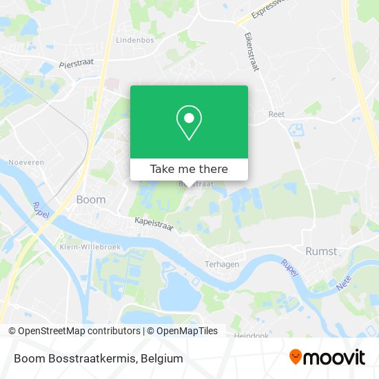 Boom Bosstraatkermis map