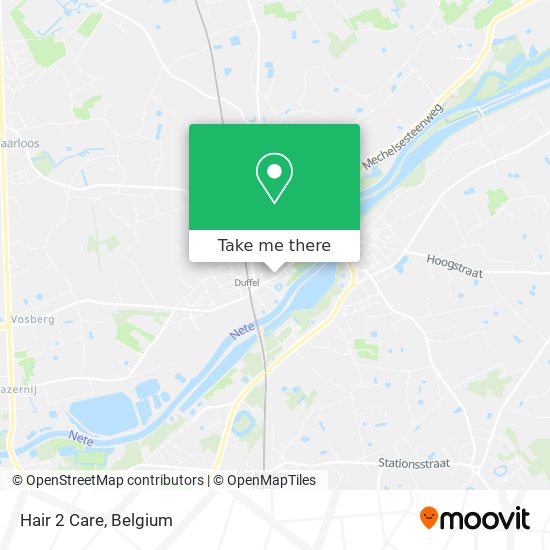 Hair 2 Care map