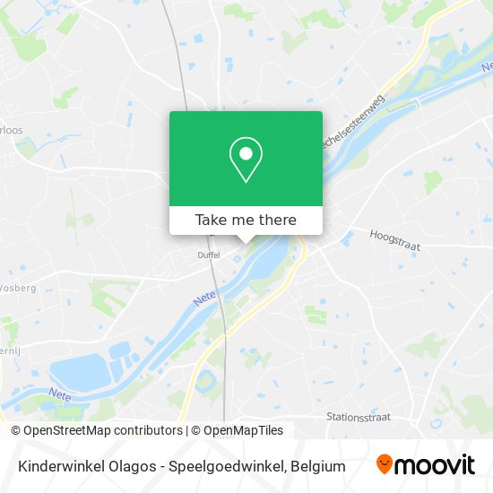 Kinderwinkel Olagos - Speelgoedwinkel plan