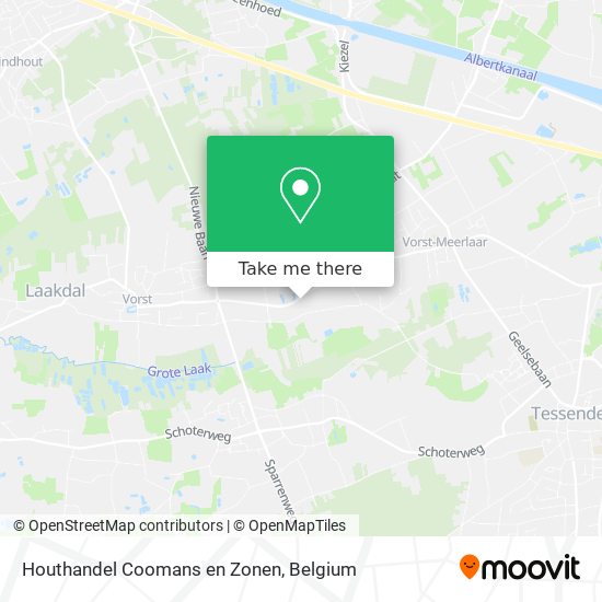 Houthandel Coomans en Zonen map