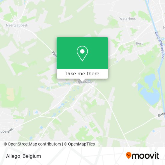 Allego map