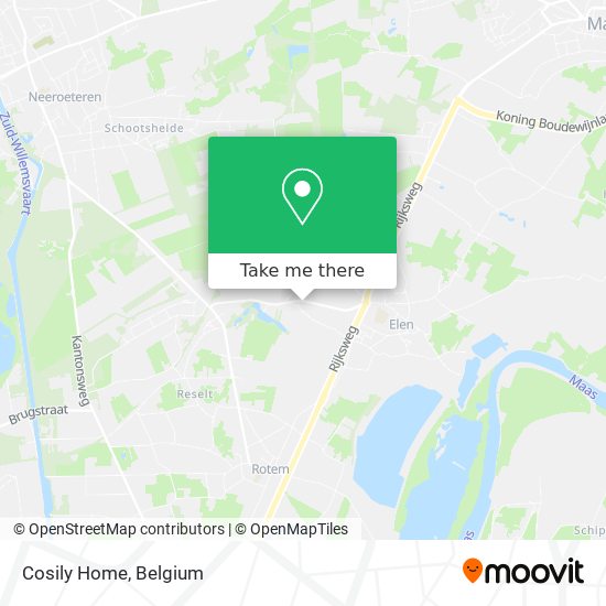 Cosily Home map