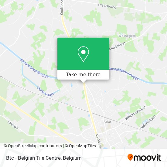 Btc - Belgian Tile Centre map