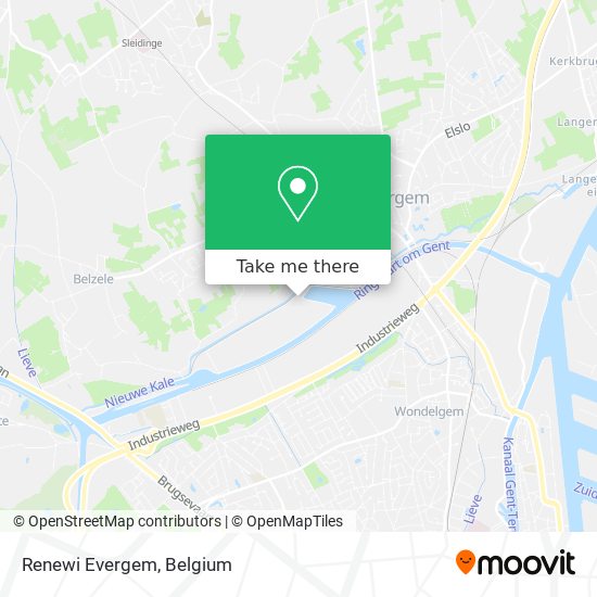 Renewi Evergem map