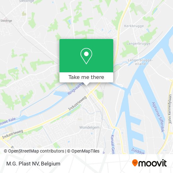 M.G. Plast NV map