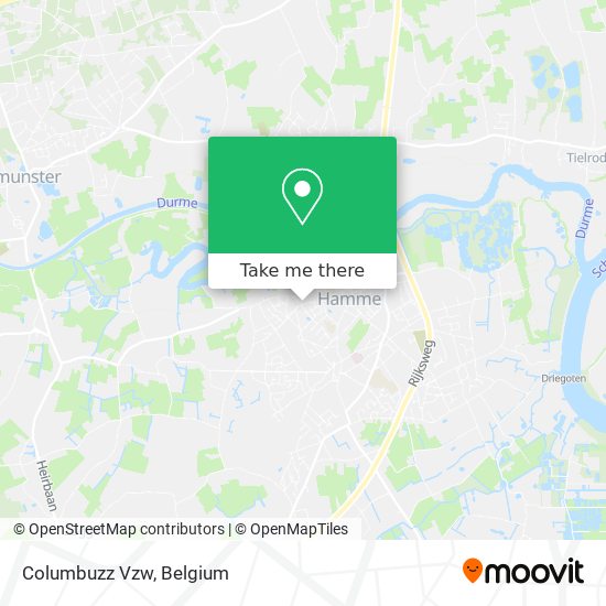 Columbuzz Vzw map