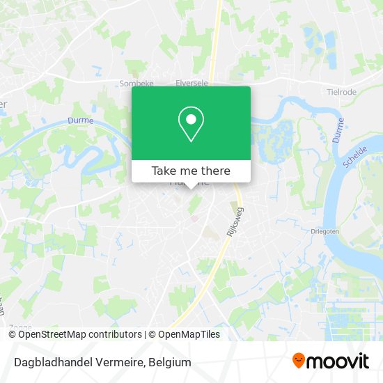 Dagbladhandel Vermeire map