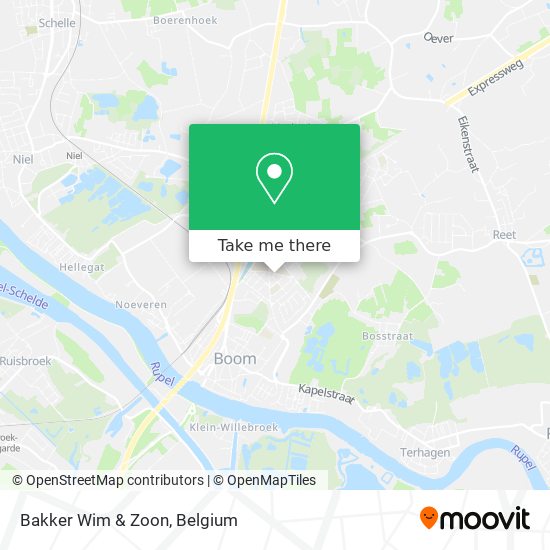 Bakker Wim & Zoon map